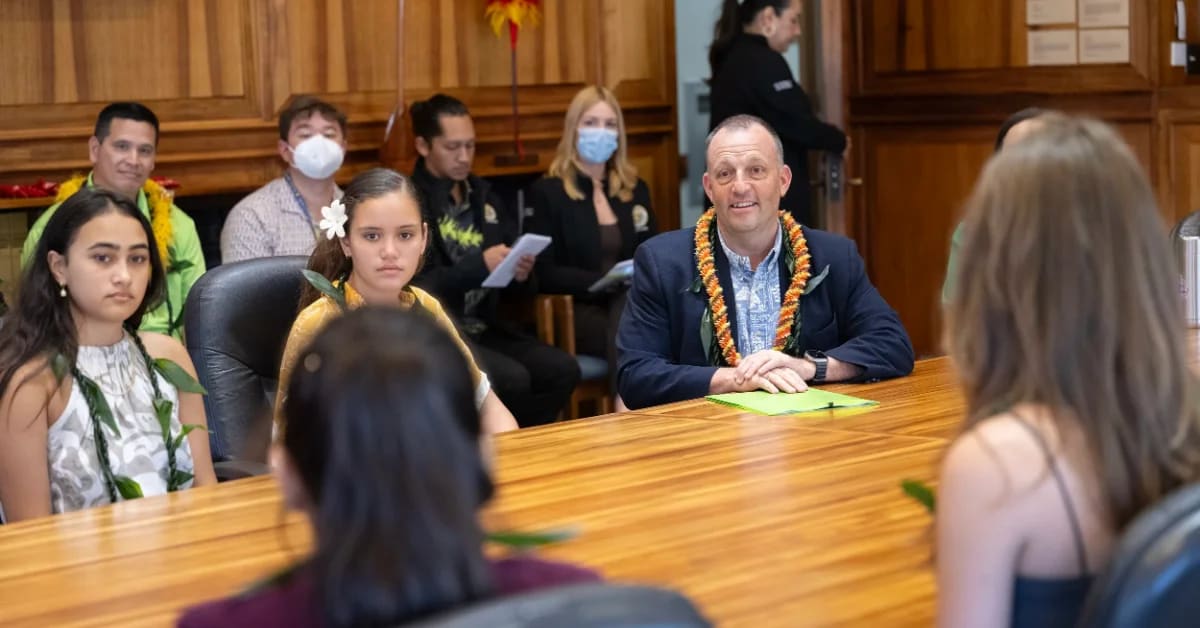 Young climate activist Charlotte Madin, plaintiff in Hawaii transportation lawsuit