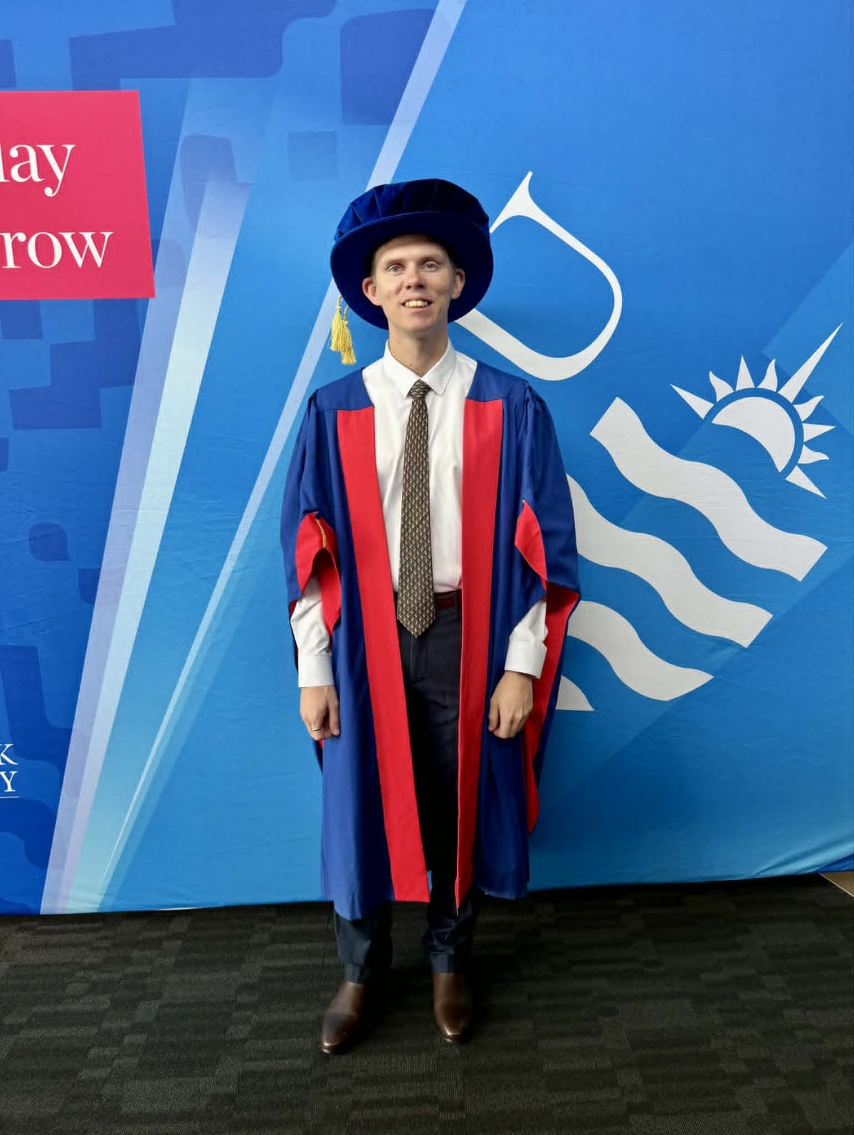 Young marine scientist Dr. Scott Morrissey who developed breakthrough jellyfish detection method