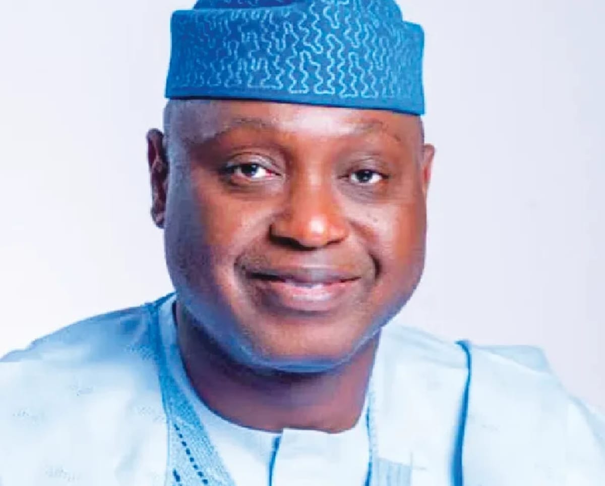 Construction workers renovating youth service camp buildings in Ekiti State, Nigeria
