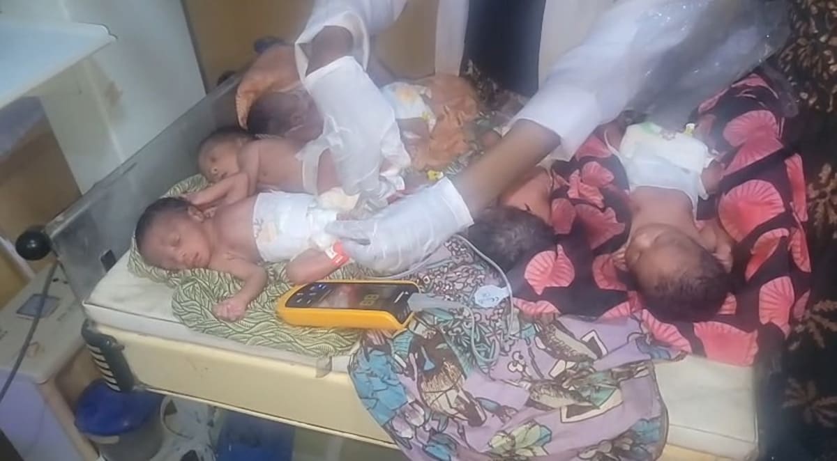 Kano Government Covers Care for New Quintuplets
