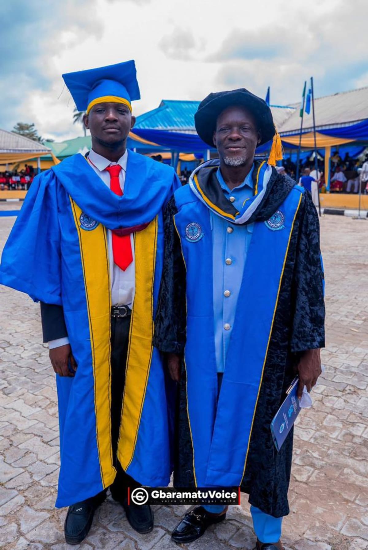 Father and Son Graduate Together with Advanced Degrees - Image 2