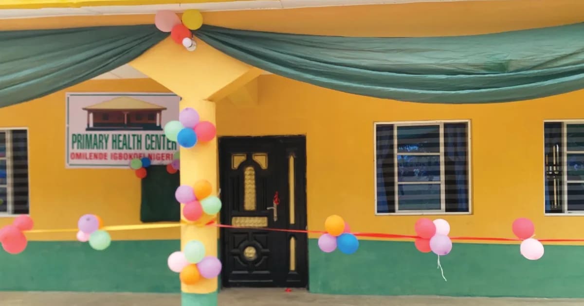 Nigerian Village Gets Health Center After Journalist's Report