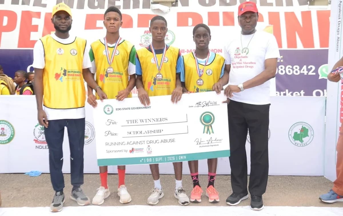 Nigeria Students Win Scholarships for Anti-Drug Marathon - Image 2