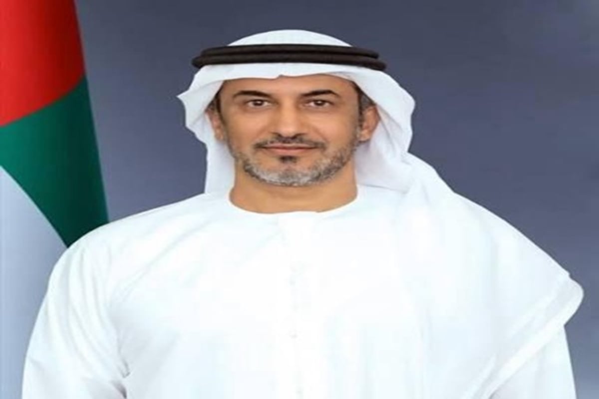 ** Solar panels and modern infrastructure development across African landscape representing UAE investment partnership