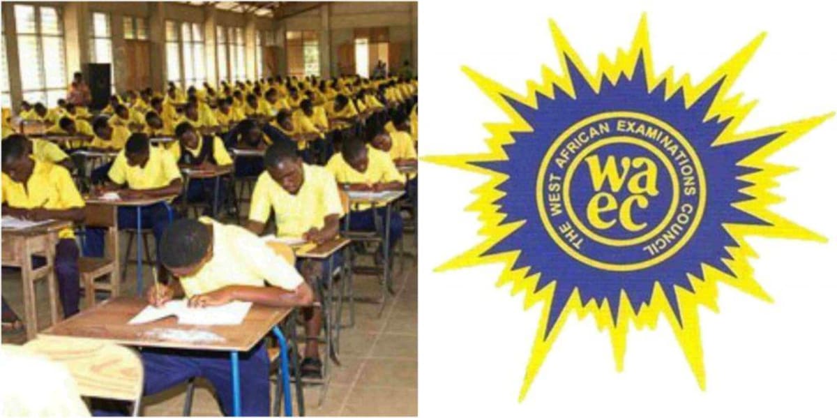 Nigerian students in classroom uniforms studying with textbooks and digital learning devices