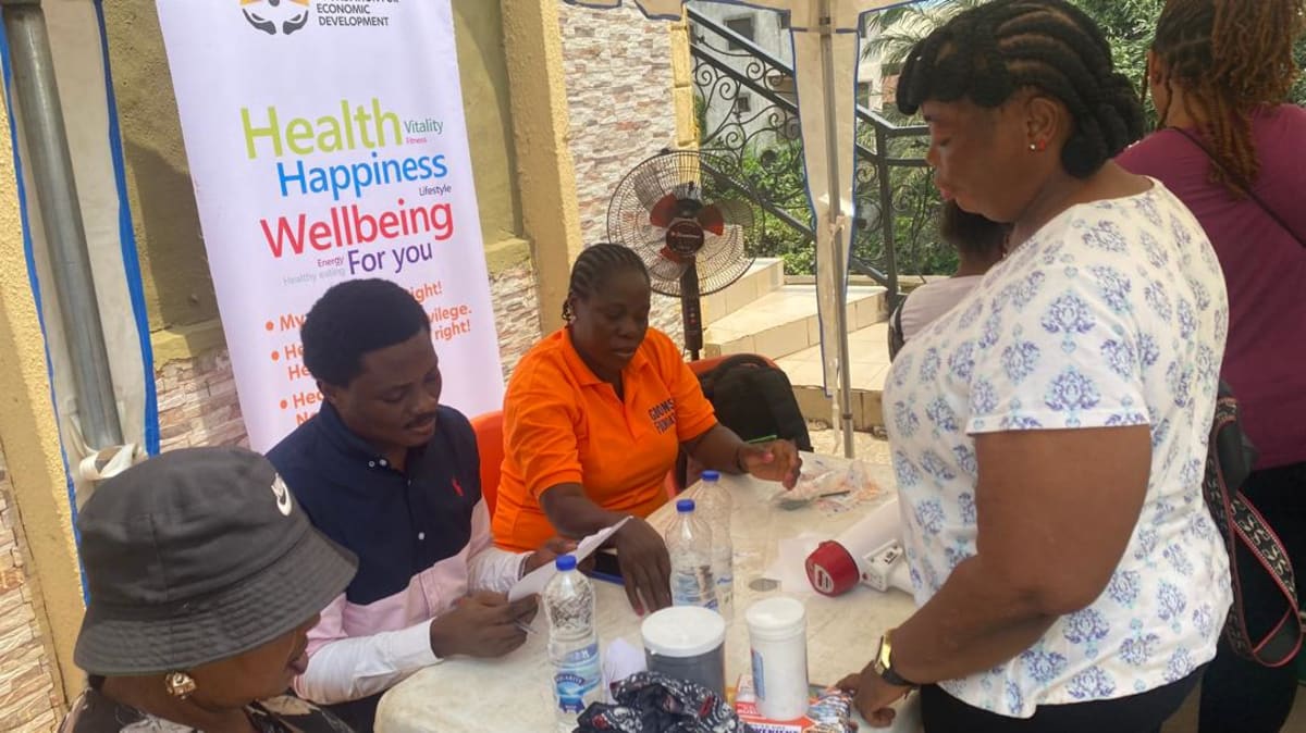 100+ Women Get Free Health Screenings in Lagos