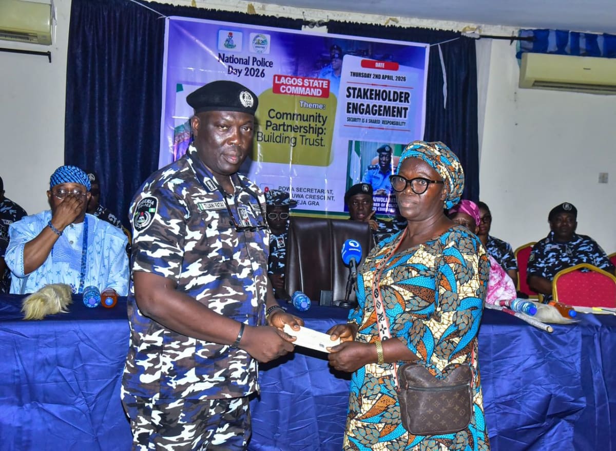 Lagos Police Pay $106K to Families of Fallen Officers