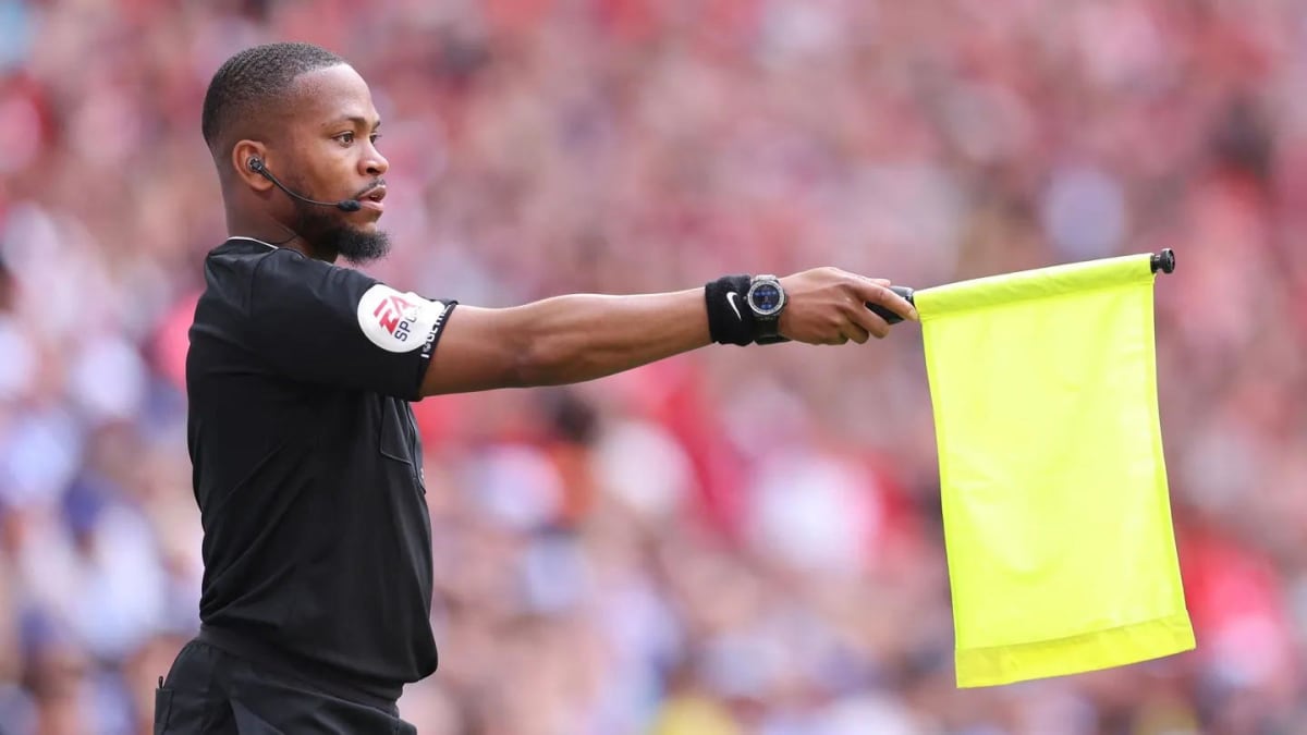 Assistant referee Akil Howson preparing to make history at FA Cup final