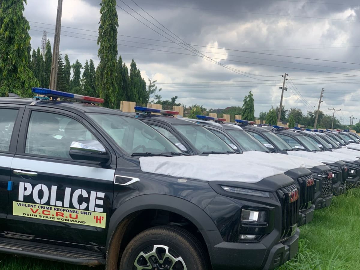 Nigerian Towns Get 90 Patrol Vehicles to Fight Crime