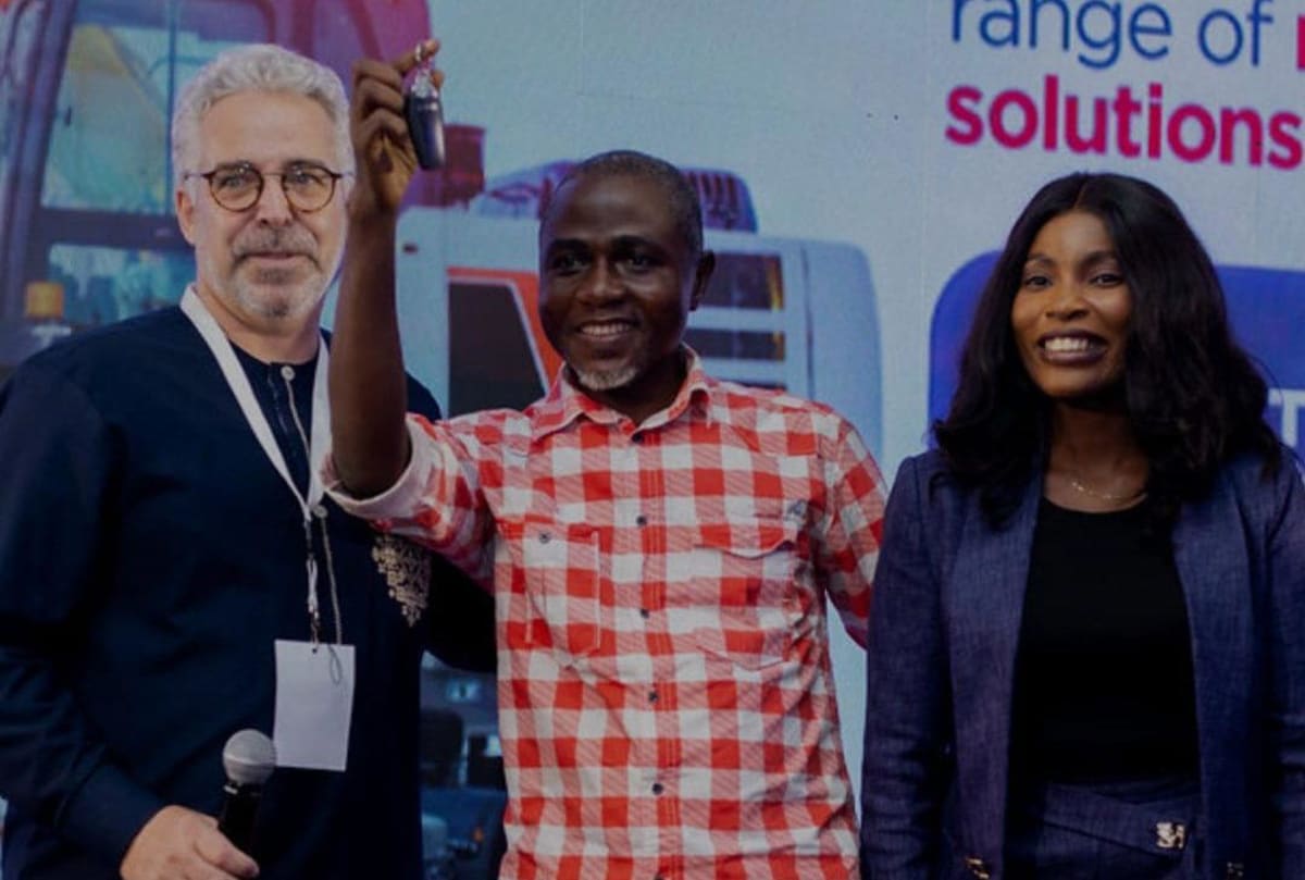 CFAO Gives Away Free Car at Nigeria Auto Showcase