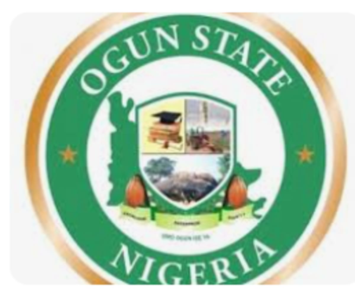 Aerial view of industrial development and modern infrastructure in Ogun State, Nigeria
