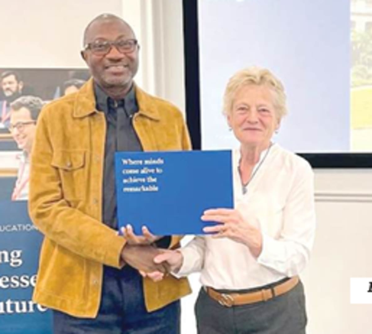 Billionaire Femi Otedola, 63, Returns to School in London