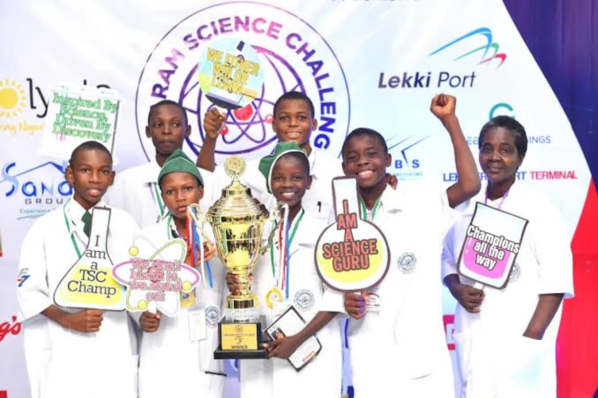 Lagos School Wins Science Challenge for Third Year Running