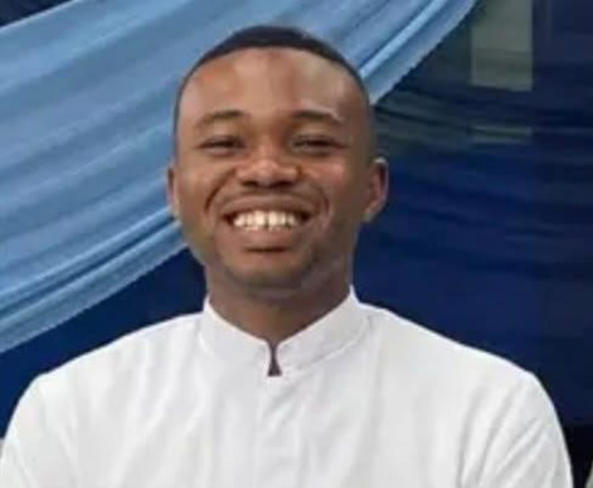 Catholic seminarian Kelvin Ochai safely returned after escaping kidnappers in Benue State Nigeria