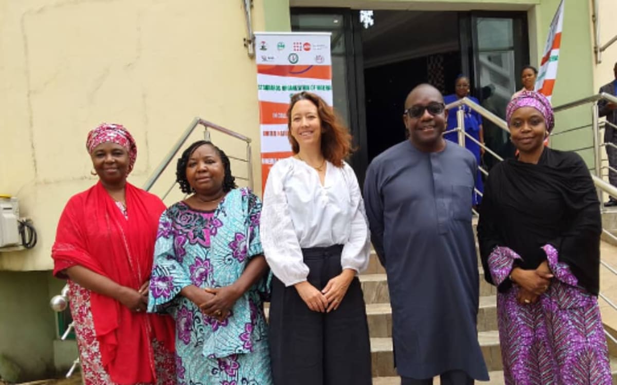 Nigeria Schools Get Pad Banks to End Period Poverty