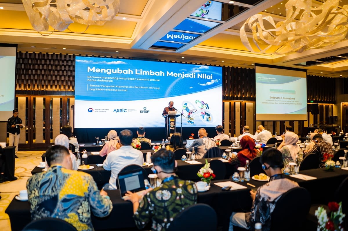 Korea and Indonesia Launch Green Tech Waste Partnership