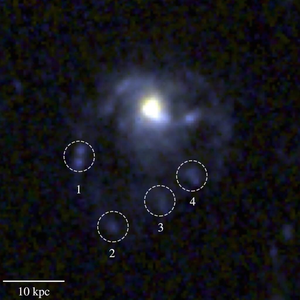 Webb Telescope Finds Galaxy With Glowing Star Tentacles - Image 2