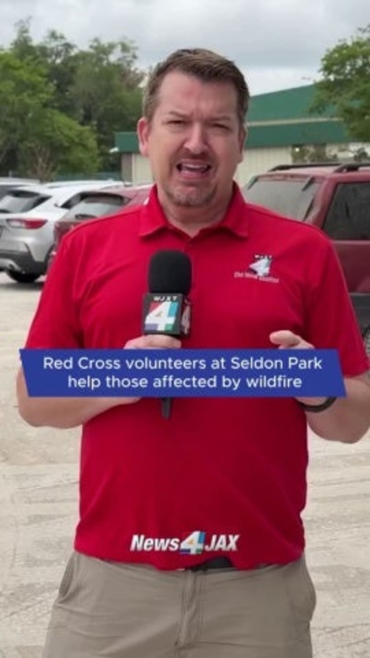 Red Cross Volunteers Shelter Wildfire Evacuees at Seldon Park - Image 2