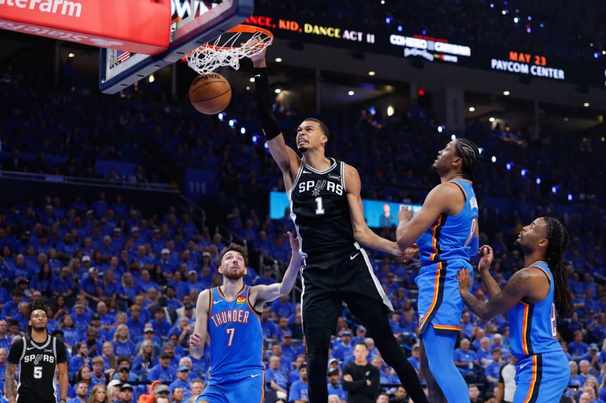 Wembanyama's 41 Points Lift Spurs in 2OT Playoff Thriller - Image 2