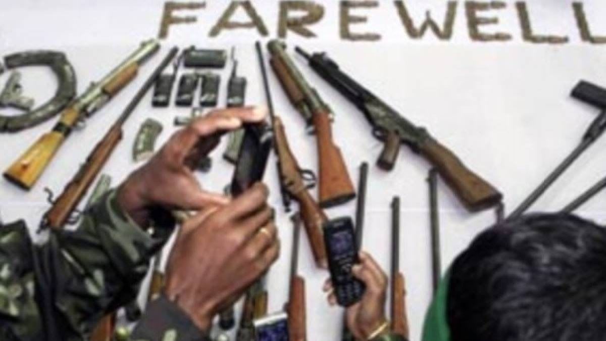 Mizoram government officials preparing historic peace agreement signing ceremony with insurgent faction leaders