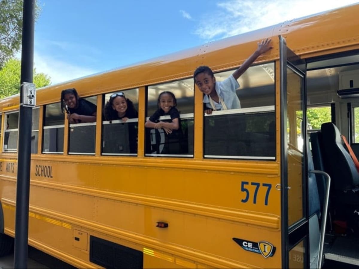Electric School Bus Wins Hearts at NC Juneteenth Festival