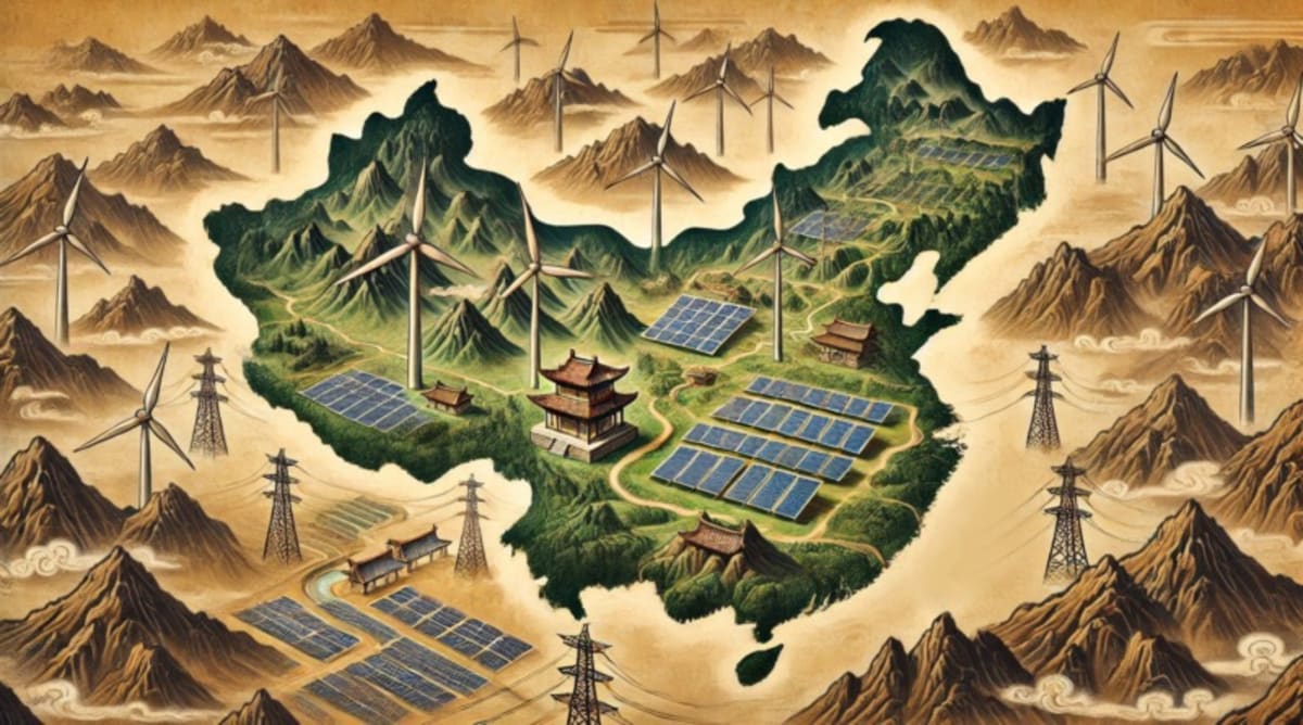 China Plans 370GW of Clean Energy in Five Years