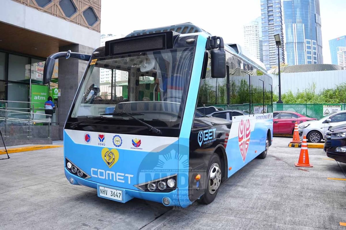 Manila's Free Electric Buses Expand to Business District