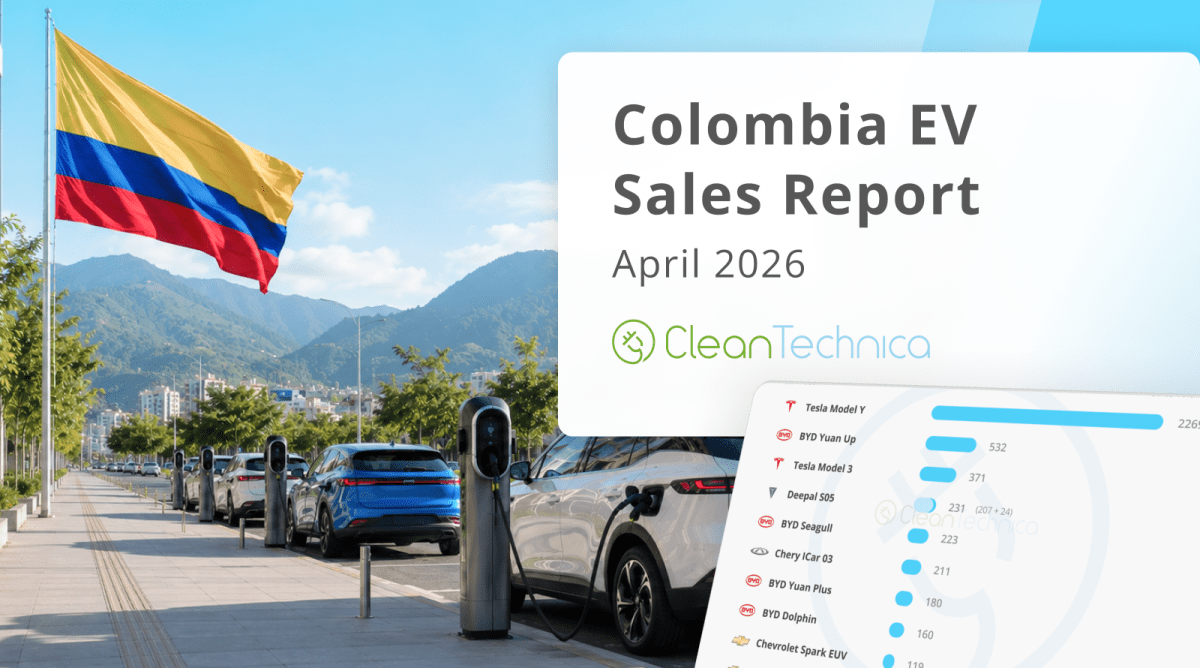 Colombia EVs Hit 22% Market Share After 316% Sales Jump