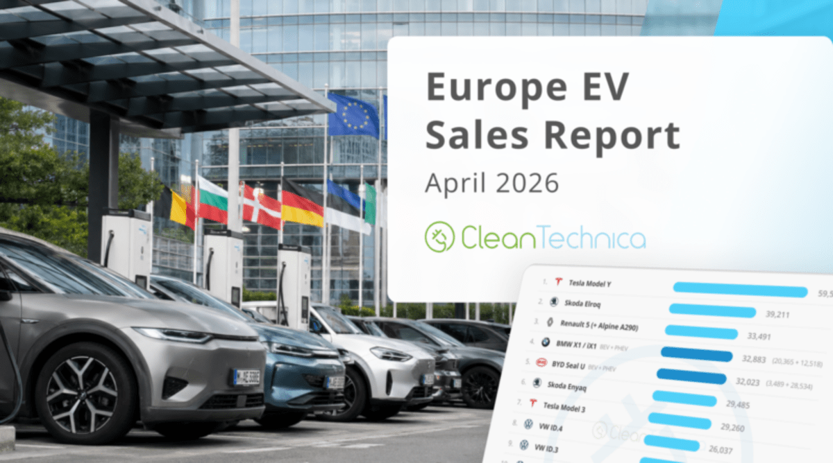 Electric Cars Hit 23% of Europe's Market in April - Image 2