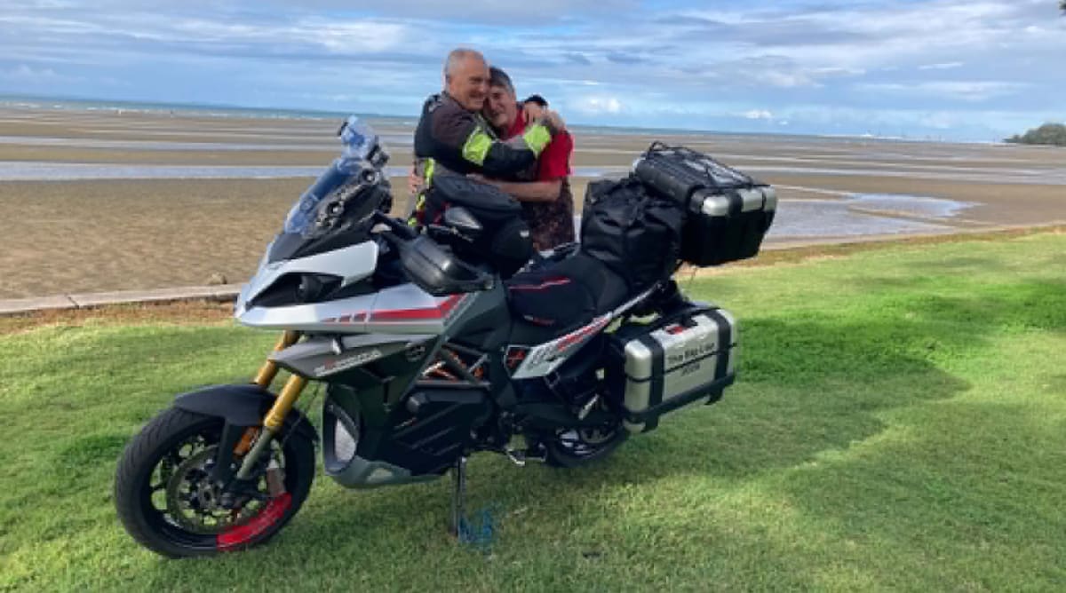 67-Year-Old Rides Electric Bike 11,000km Across Australia