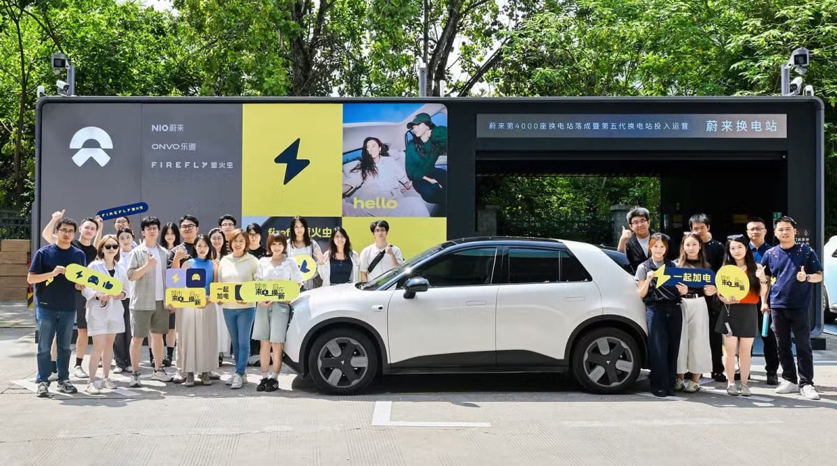 NIO Hits 120 Million Battery Swaps in China