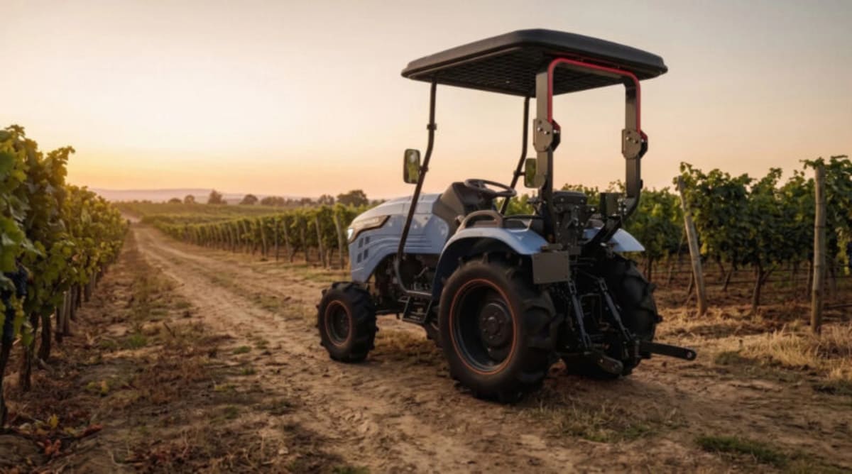 Electric Farm Tractor Costs $20K, Runs on Sunshine - Image 2