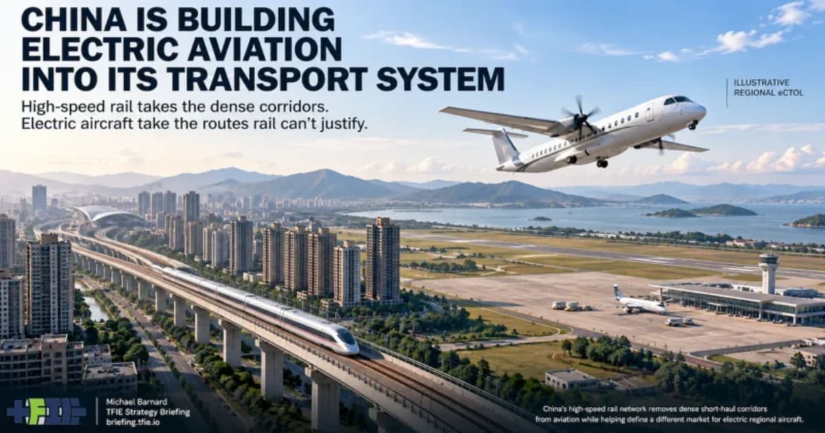 China Builds Electric Aviation Industry Around High-Speed Rail - Image 2