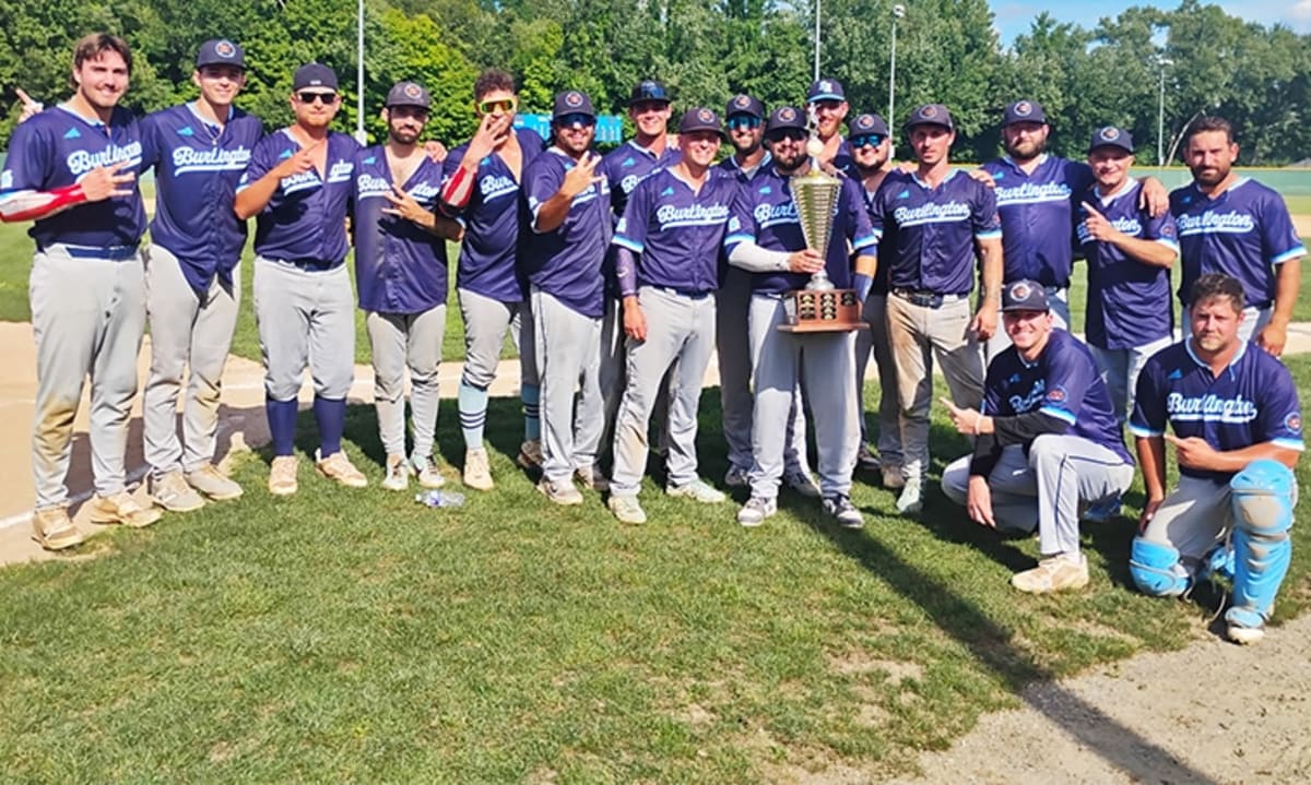 Burlington Hunters Win First Championship With Double Shutout