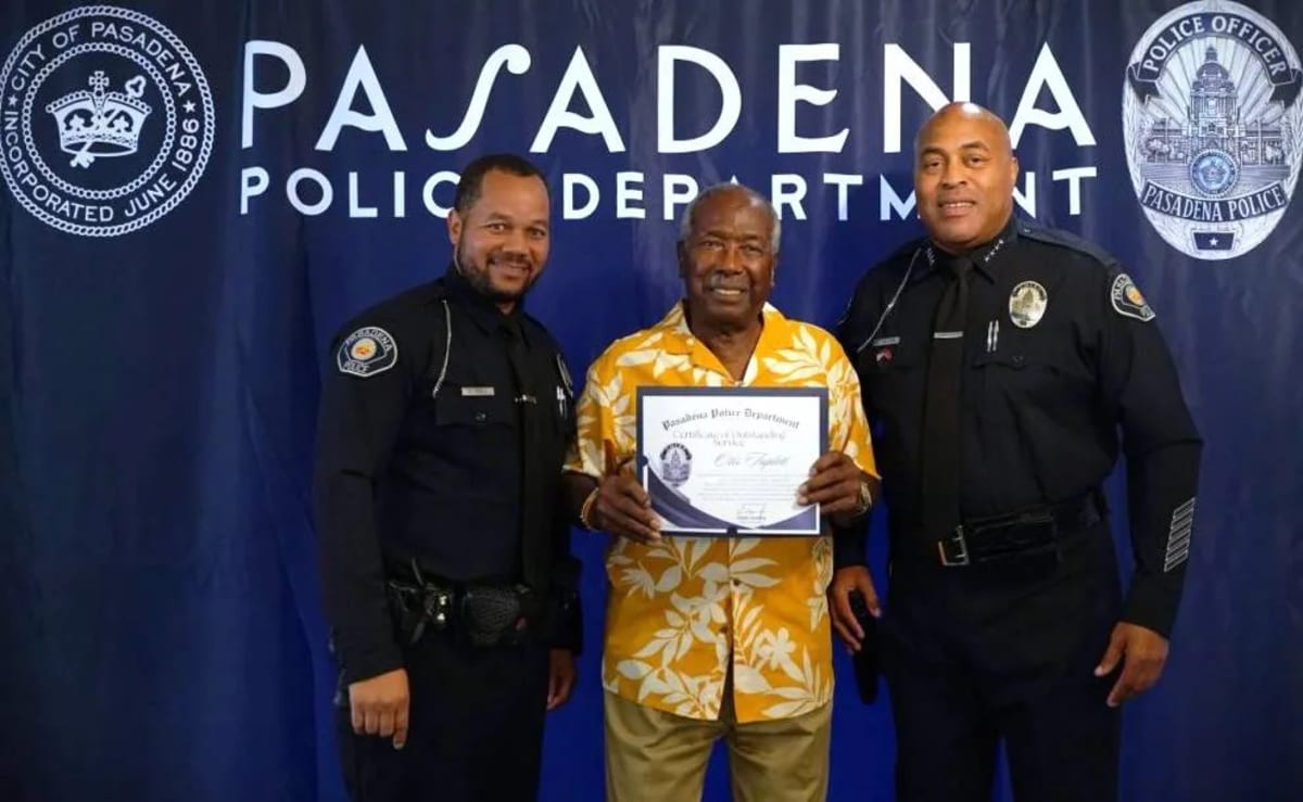 Pasadena Volunteer Celebrates 30 Years Serving Police - Image 2