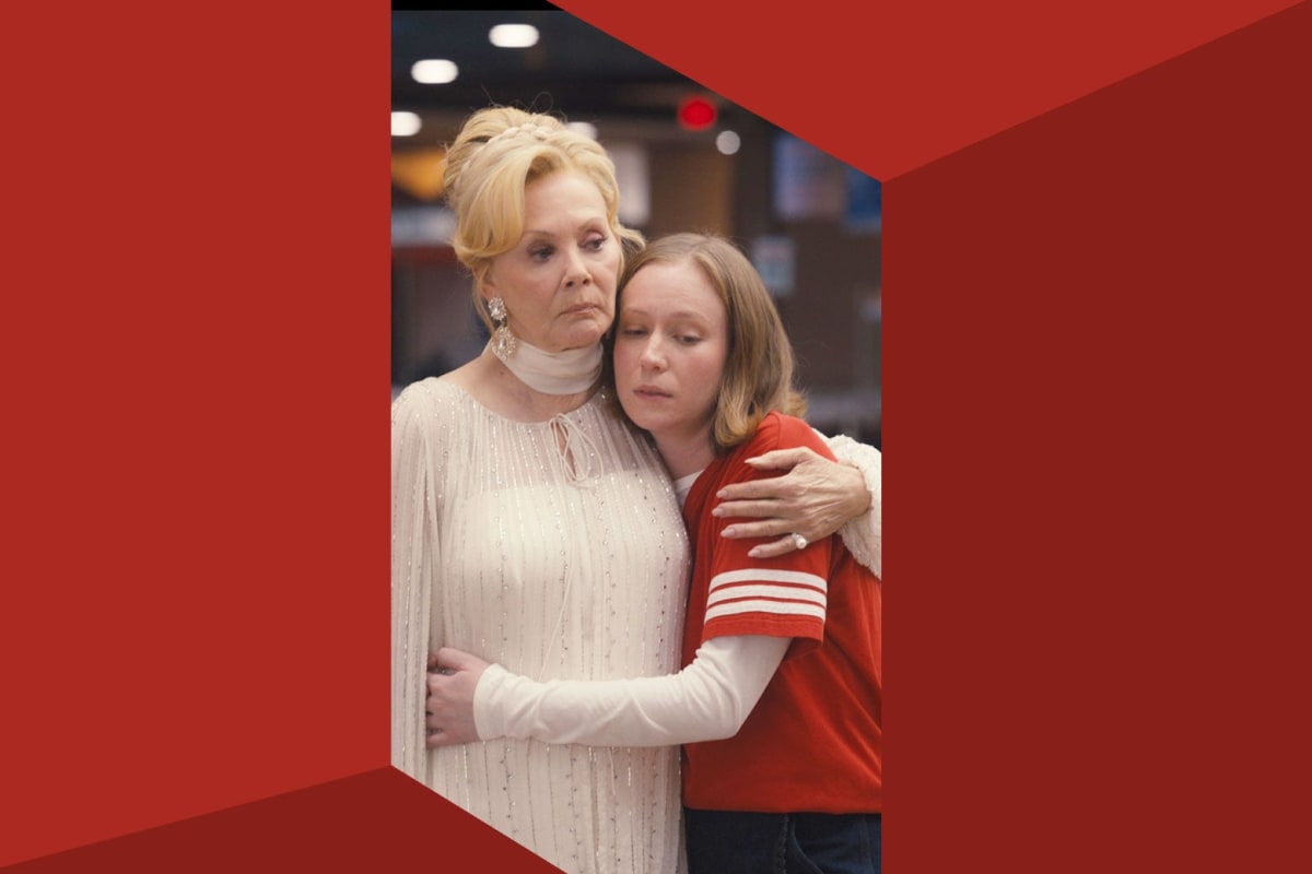 Jean Smart and Hannah Einbinder walking together in HBO Max's Hacks series finale scene