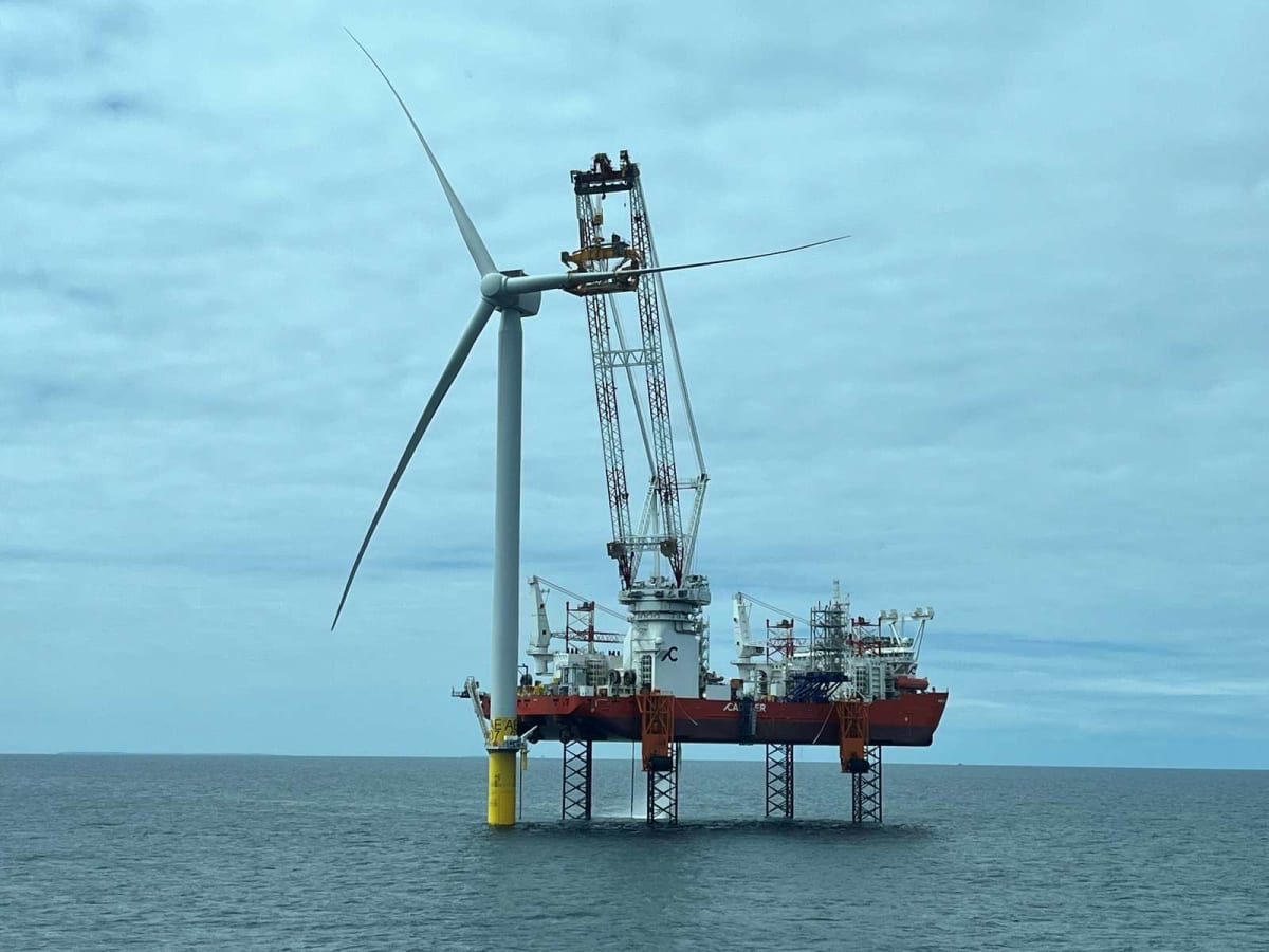 Revolution Wind Completes 65-Turbine Offshore Wind Farm