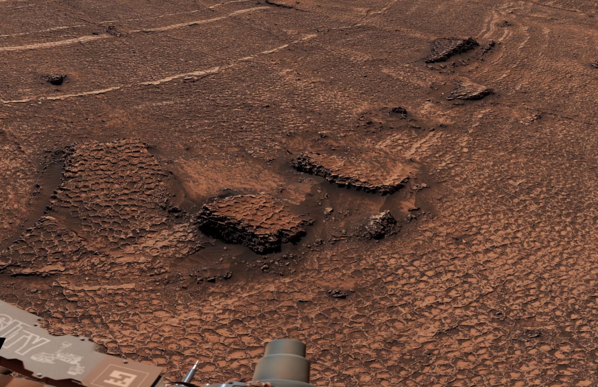 Mars Rover Finds Valley-Sized Honeycomb Mystery