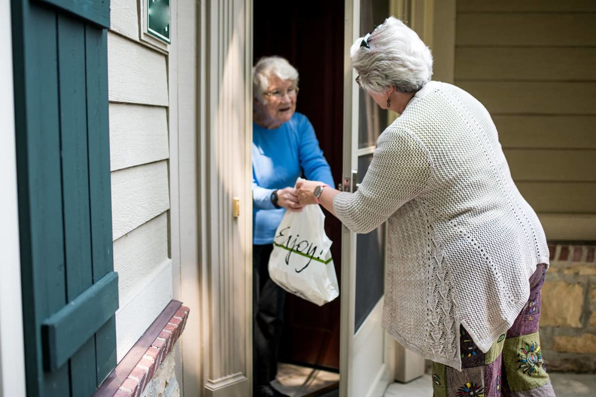 Volunteers Give 35,000 Hours Yearly to Keep Seniors Home