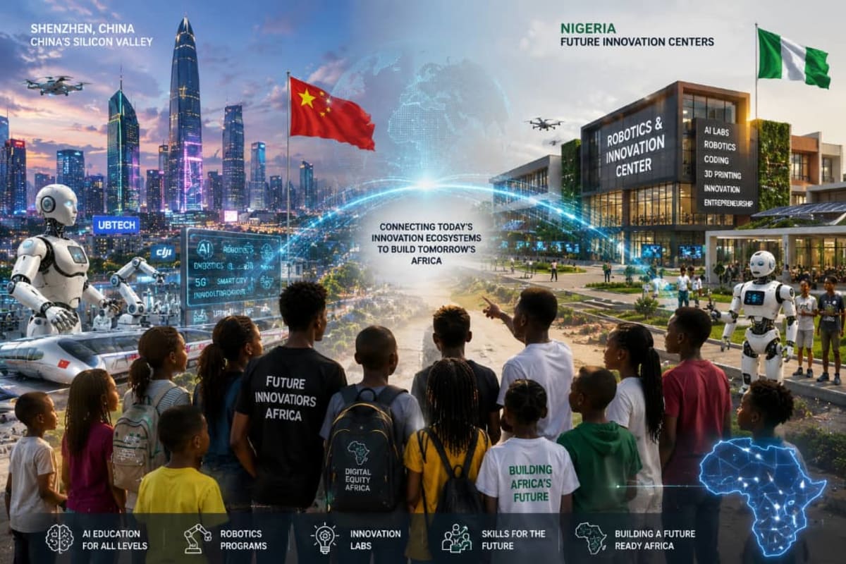 30 African Youth Head to China for AI and Robotics Camp