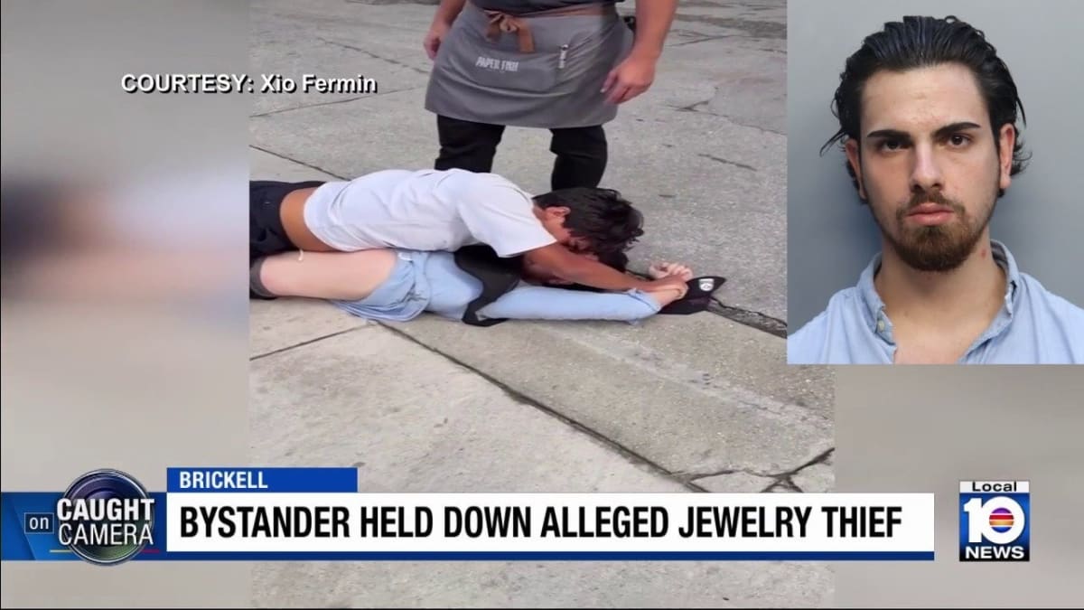 Pepper Spray Can't Stop Hero Who Tackled Miami Thief - Image 2