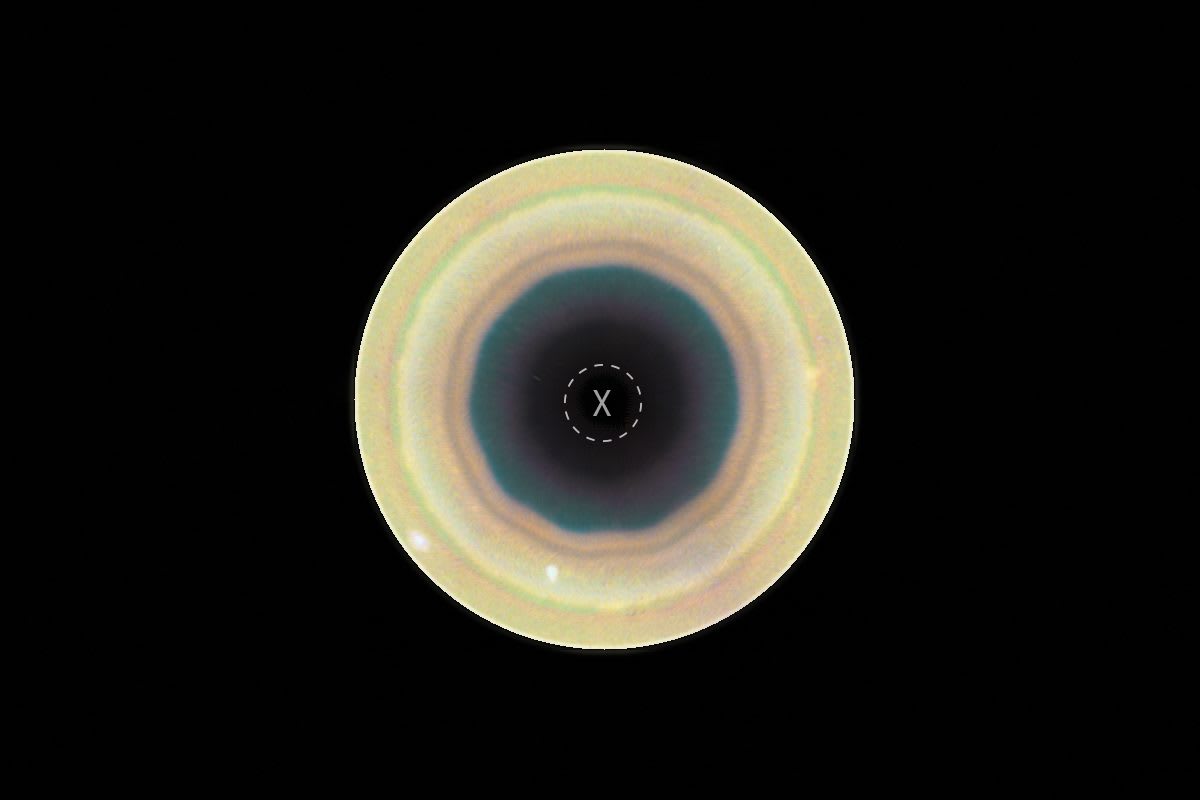 Saturn Grows Mysterious 10-Sided Storm at South Pole