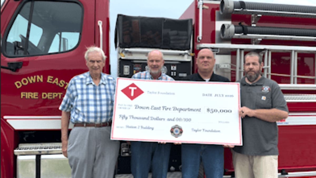 Taylor Foundation Gives $50K for Flood-Safe Fire Station