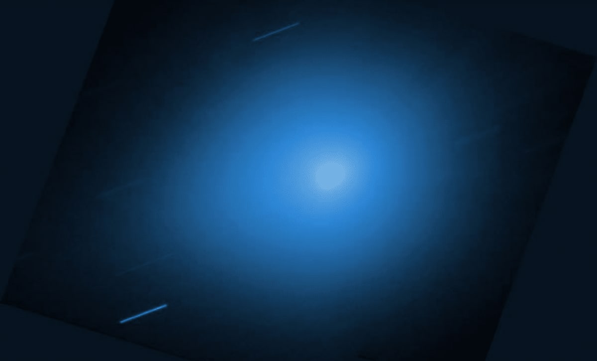 Interstellar comet 3I/ATLAS with glowing dust cloud captured by Rubin Observatory telescope