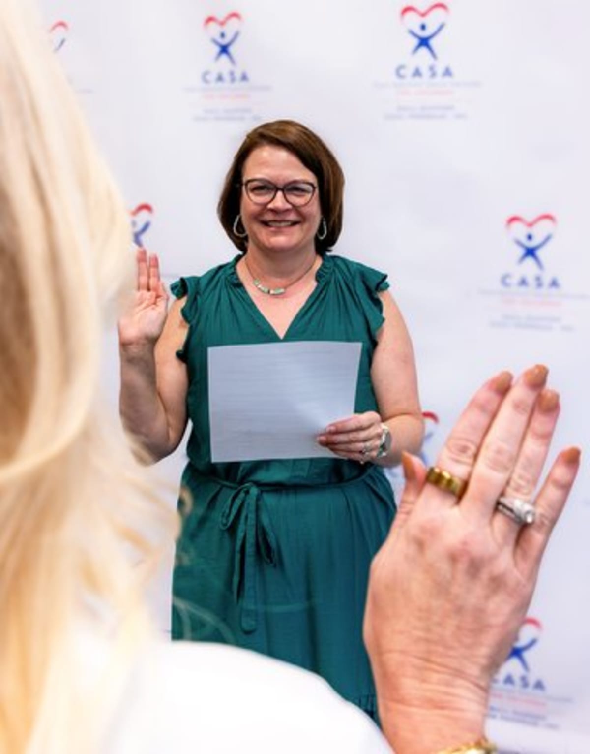 8 New Volunteers Sworn In to Help Foster Kids in Dawson