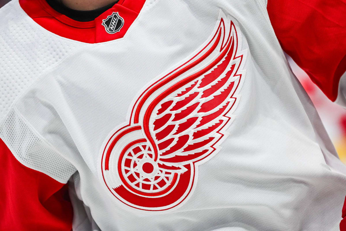 Eva Erickson smiling in a vintage Detroit Red Wings t-shirt during her Survivor journey