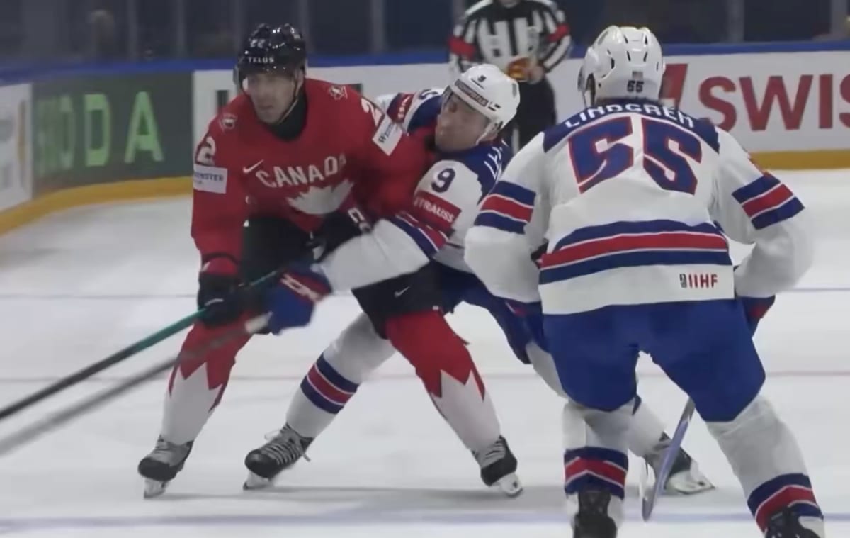 Canada Shuts Out USA 4-0 at World Hockey Championships