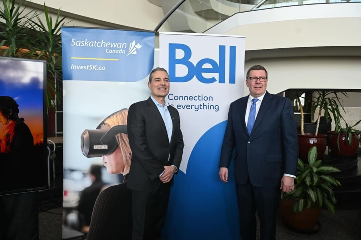 Modern data centre server room with rows of computing equipment and blue LED lighting