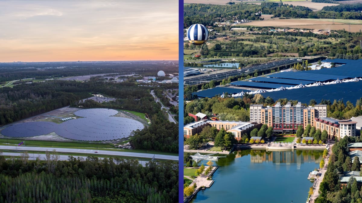 Disney Parks Now Run on 100% Solar Power During Peak Hours