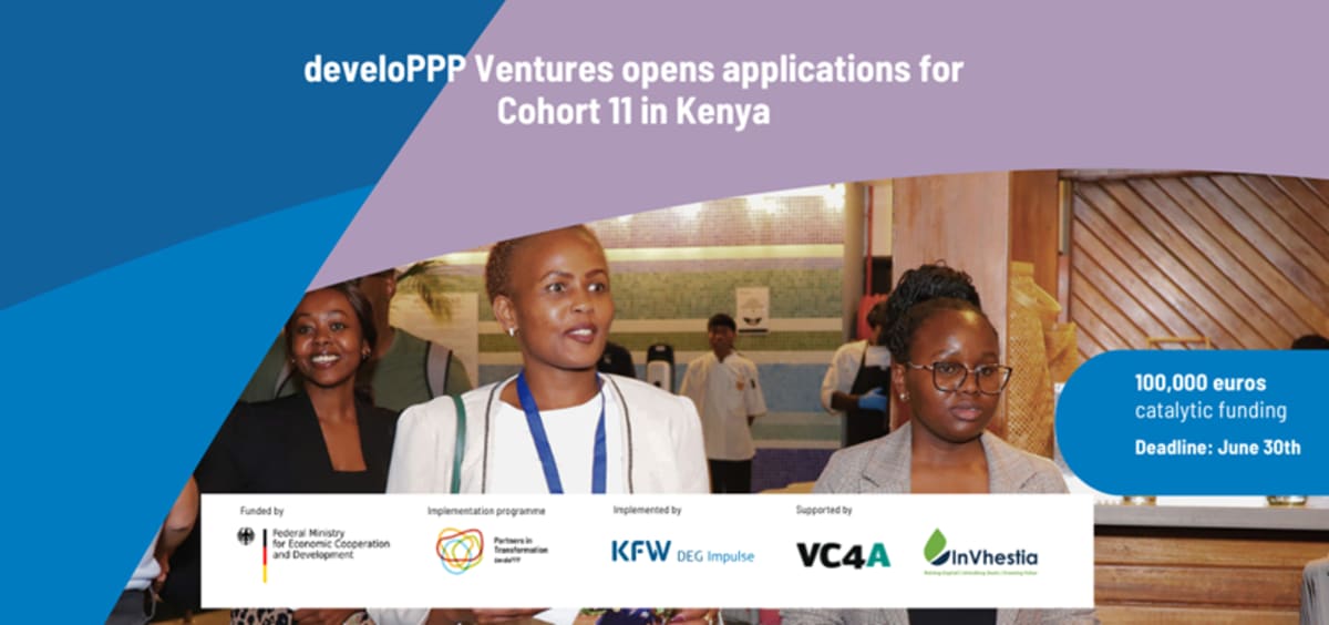 East African entrepreneurs collaborating on laptop discussing startup growth and sustainable development solutions